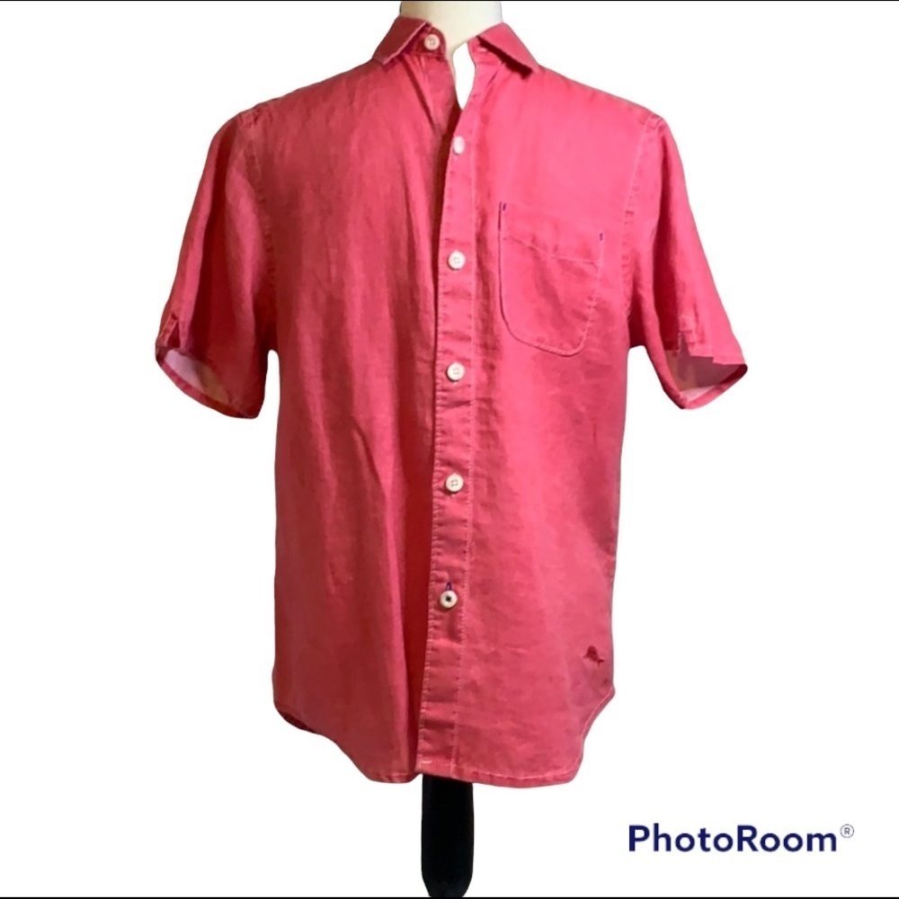 Tommy Bahama Melon Berry Button Up Shirt